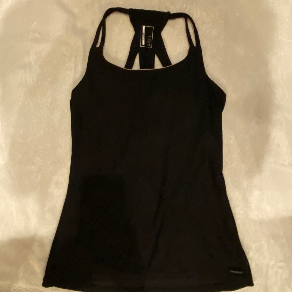 Mondetta athletic black tank top